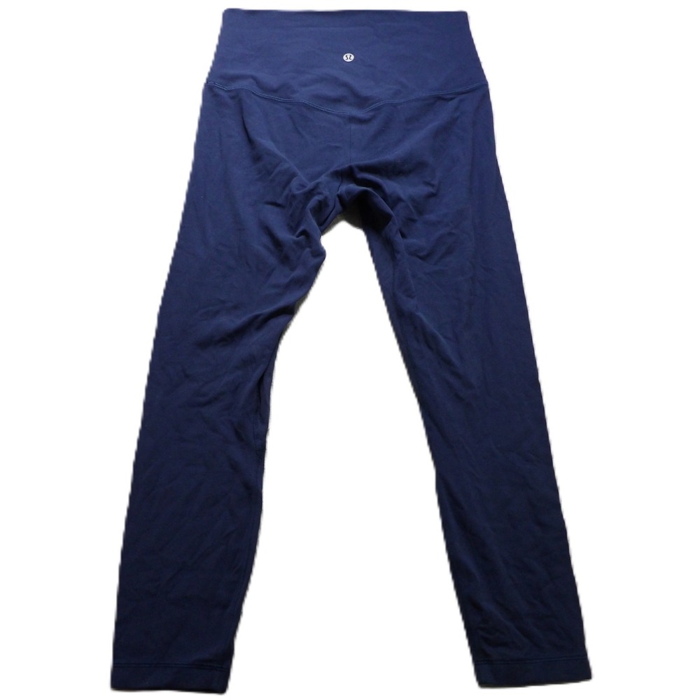 Lululemon Align Pant Leggings Women 6 Blue High Rise Yoga Athletic Active Sports